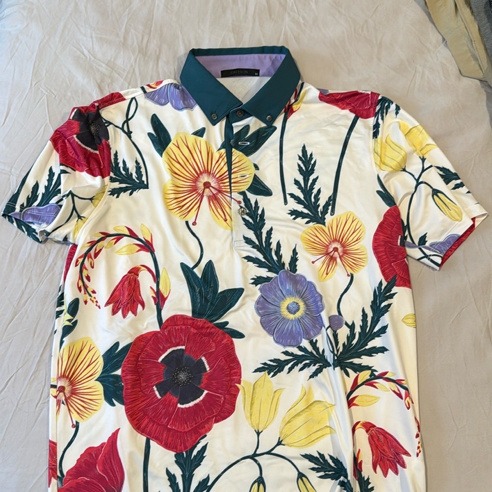 Greyson Floral Polo Shirt - Multicolor